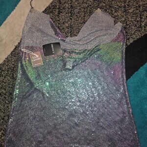 Brand new metal dress